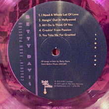 Load image into Gallery viewer, Betty Davis : Crashin' From Passion (LP, Album, RE, RM, Pur)