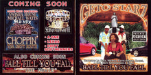 Load image into Gallery viewer, Geto Starz : Ball Till You Fall (CD, Album)
