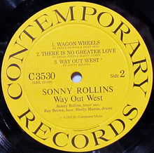 Load image into Gallery viewer, Sonny Rollins : Way Out West (LP, Album, Mono)