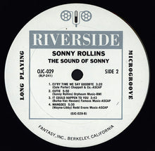 Load image into Gallery viewer, Sonny Rollins : The Sound Of Sonny (LP, Album, Mono, RE)