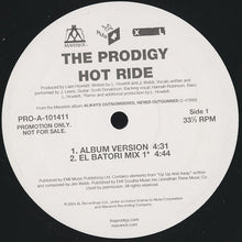 Load image into Gallery viewer, The Prodigy : Hot Ride (12", Promo)
