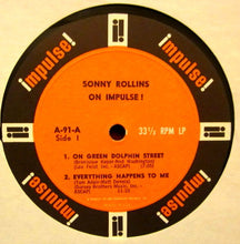 Load image into Gallery viewer, Sonny Rollins : On Impulse! (LP, Album, Mono)