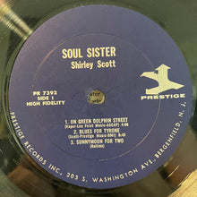 Load image into Gallery viewer, Shirley Scott : Soul Sister (LP, Album, Mono)