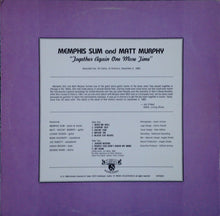 Load image into Gallery viewer, Memphis Slim And Matt Murphy : Together Again One More Time (LP, Album)