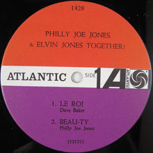 Load image into Gallery viewer, "Philly" Joe Jones & Elvin Jones : Together! (LP, Album, Mono)