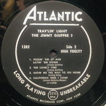 Load image into Gallery viewer, The Jimmy Giuffre 3* : Trav'lin' Light (LP, Album, Mono)