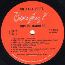 Load image into Gallery viewer, The Last Poets : This Is Madness (LP, Album, Pit)