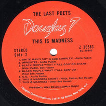 Load image into Gallery viewer, The Last Poets : This Is Madness (LP, Album, Pit)