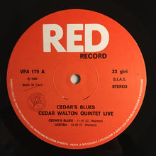 Load image into Gallery viewer, Cedar Walton Quintet : Cedar's Blues: Cedar Walton Quintet Live (LP, Album)