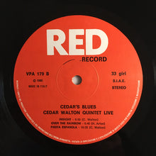 Load image into Gallery viewer, Cedar Walton Quintet : Cedar's Blues: Cedar Walton Quintet Live (LP, Album)