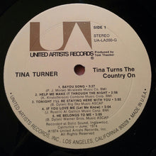 Load image into Gallery viewer, Tina Turner : Tina Turns The Country On (LP, Album)