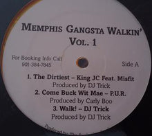 Load image into Gallery viewer, Various : Memphis Gangsta Walkin' Vol. 1 (12", Promo, Gol)
