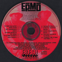 Load image into Gallery viewer, EPMD : Unfinished Business (CD, Album)