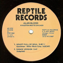 Load image into Gallery viewer, Alan Blood : Heart Full Of Soul (12")