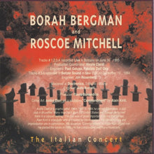 Load image into Gallery viewer, Borah Bergman And Roscoe Mitchell : The Italian Concert (CD, Album)