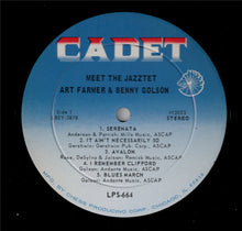 Load image into Gallery viewer, Art Farmer - Benny Golson : Meet The Jazztet (LP, Album, RE)