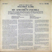 Load image into Gallery viewer, Solomon Ilori And His Afro-Drum Ensemble* : African High Life (LP, Album, Mono)