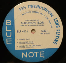 Load image into Gallery viewer, Solomon Ilori And His Afro-Drum Ensemble* : African High Life (LP, Album, Mono)