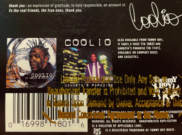 Buy Coolio : My Soul (2xLP, Album, Promo) for a great price at