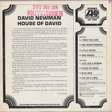 Load image into Gallery viewer, David "Fathead" Newman : House Of David (LP, Album, CT)
