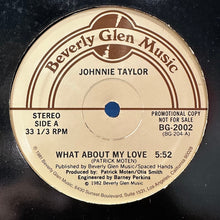 Load image into Gallery viewer, Johnnie Taylor : What About My Love / Reaganomics (12", Promo)