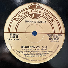 Load image into Gallery viewer, Johnnie Taylor : What About My Love / Reaganomics (12", Promo)