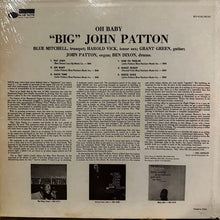Load image into Gallery viewer, John Patton : Oh Baby! (LP, Album)