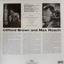 Load image into Gallery viewer, Clifford Brown & Max Roach* : Clifford Brown & Max Roach (LP, Album, RE)