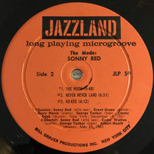 Load image into Gallery viewer, Sonny Red With Grant Green And Barry Harris (2) : The Mode (LP, Album, Mono)