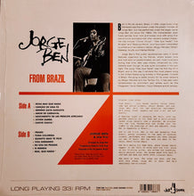 Load image into Gallery viewer, Jorge Ben : From Brazil (LP, RE)