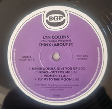 Load image into Gallery viewer, Lyn Collins : Think (About It) (LP, Album, RE)