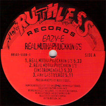 Load image into Gallery viewer, Eazy-E Featuring Gangsta Dresta And BG. Knocc Out* : Real Muthaphuckkin G's (12")