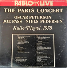 Load image into Gallery viewer, Oscar Peterson, Joe Pass, Niels-Henning Ørsted Pedersen : The Paris Concert: Salle Pleyel, 1978 (2xLP, Album, Gat)
