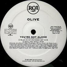 Load image into Gallery viewer, Olive : You're Not Alone (2x12", Promo)