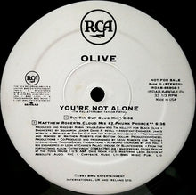 Load image into Gallery viewer, Olive : You're Not Alone (2x12", Promo)