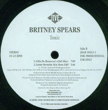 Load image into Gallery viewer, Britney Spears : Toxic (12", Promo)