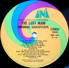 Load image into Gallery viewer, Quincy Jones : The Lost Man (The Original Soundtrack Album) (LP, Album, Pin)