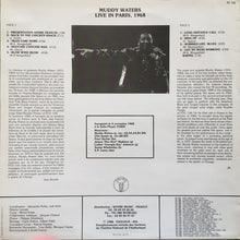 Load image into Gallery viewer, Muddy Waters : Live In Paris, 1968 (LP)