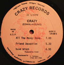 Load image into Gallery viewer, Crazy (4) : Chief Crazy (LP)