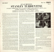 Load image into Gallery viewer, Stanley Turrentine : Up At "Minton's", Vol. 1 (LP, Album, Mono)