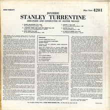 Load image into Gallery viewer, Stanley Turrentine : Joyride (LP, Album, Mono)