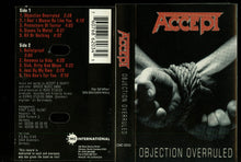 Load image into Gallery viewer, Accept : Objection Overruled (Cass, Album)
