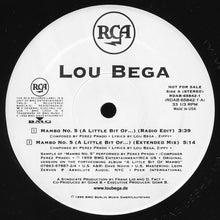 Load image into Gallery viewer, Lou Bega : Mambo No. 5 (A Little Bit Of...) (12", Promo)