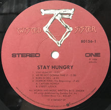 Load image into Gallery viewer, Twisted Sister : Stay Hungry (LP, Album, SP )