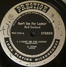 Load image into Gallery viewer, Red Garland : Can't See For Lookin' (LP, Album)