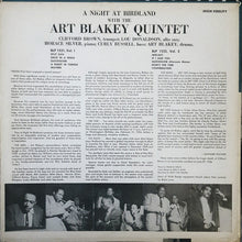 Load image into Gallery viewer, Art Blakey Quintet : A Night At Birdland, Volume 1 (LP, Comp, Mono, RE, RP)