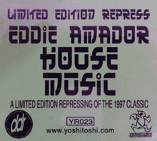 Load image into Gallery viewer, Eddie Amador : House Music (12", Ltd, RP)