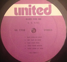 Load image into Gallery viewer, B.B. King : Blues For Me (LP, Album, RE)