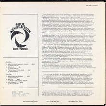 Load image into Gallery viewer, Gus Poole : Soul Revolution (LP, Album)