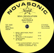 Load image into Gallery viewer, Gus Poole : Soul Revolution (LP, Album)